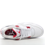 Air Jordan 4 "White University Red"