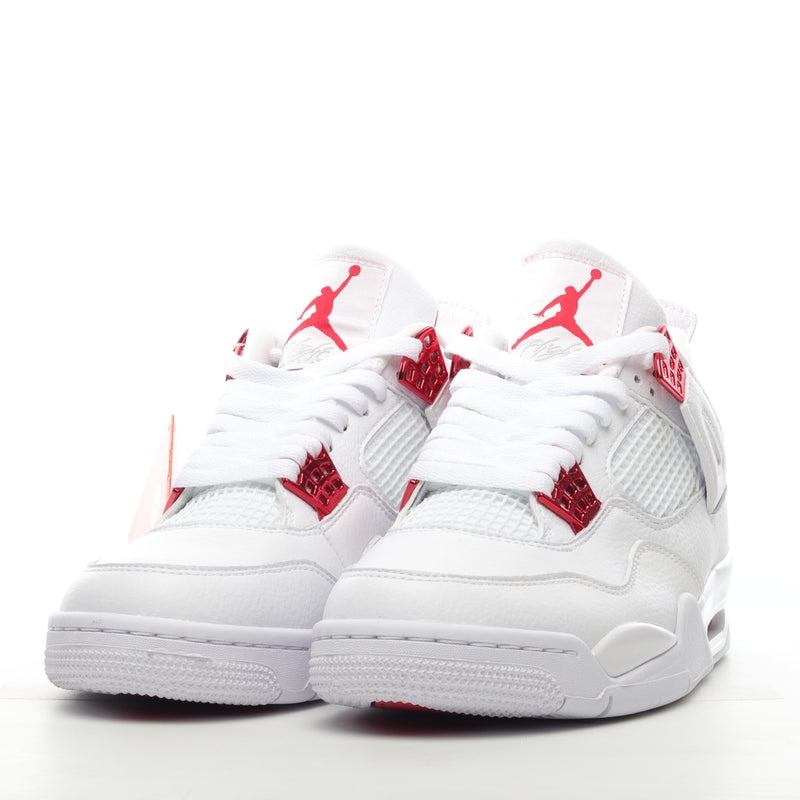 Air Jordan 4 "White University Red"