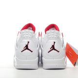 Air Jordan 4 "White University Red"