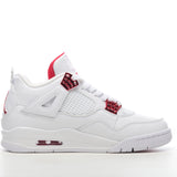 Air Jordan 4 "White University Red"