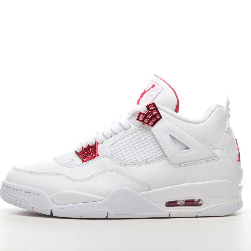 Air Jordan 4 "White University Red"