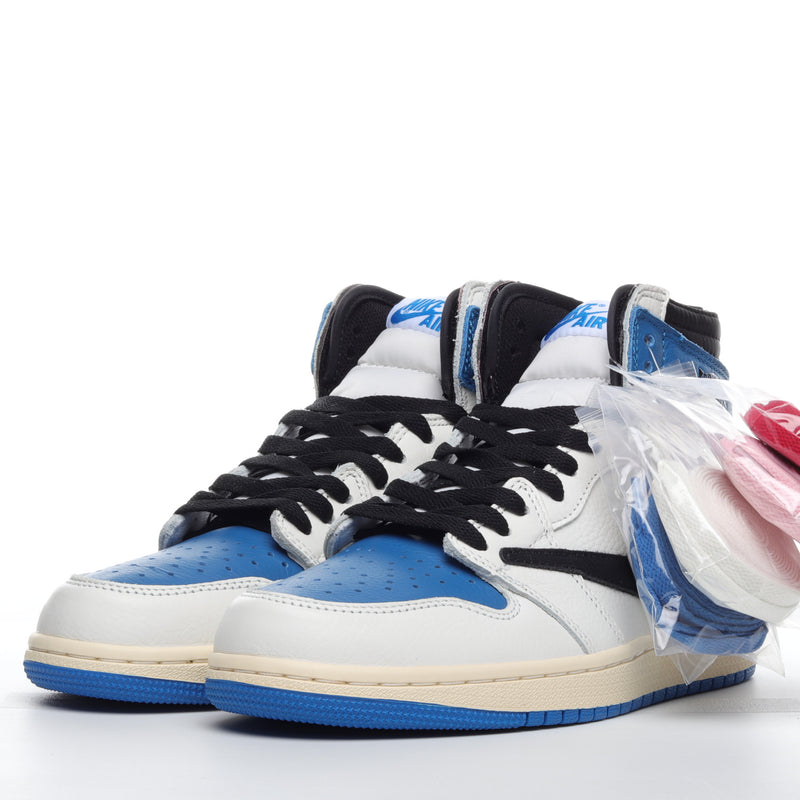 Travis Scott x Air Jordan 1 High “Military Blue”